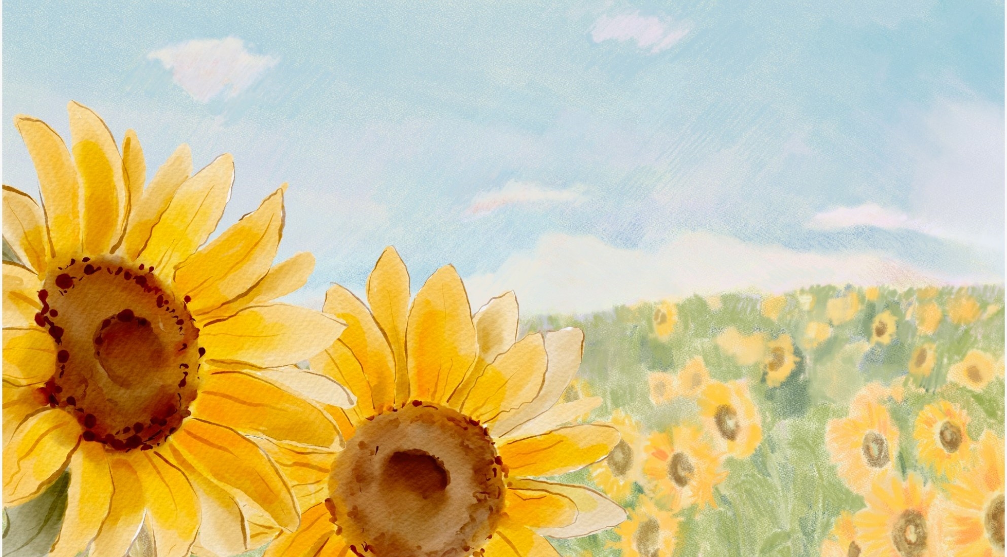 sunflower background