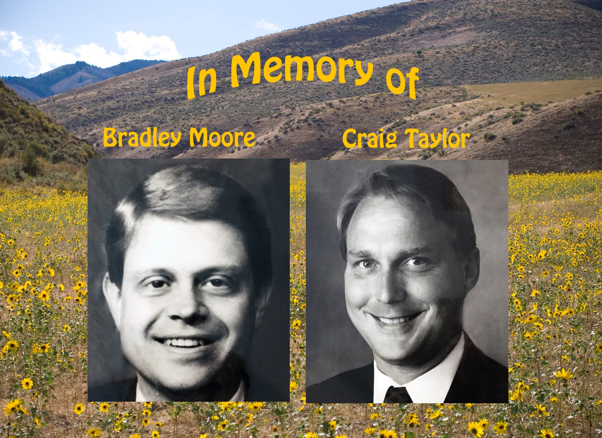 Brad and Craig, Founders of The Bradley Center